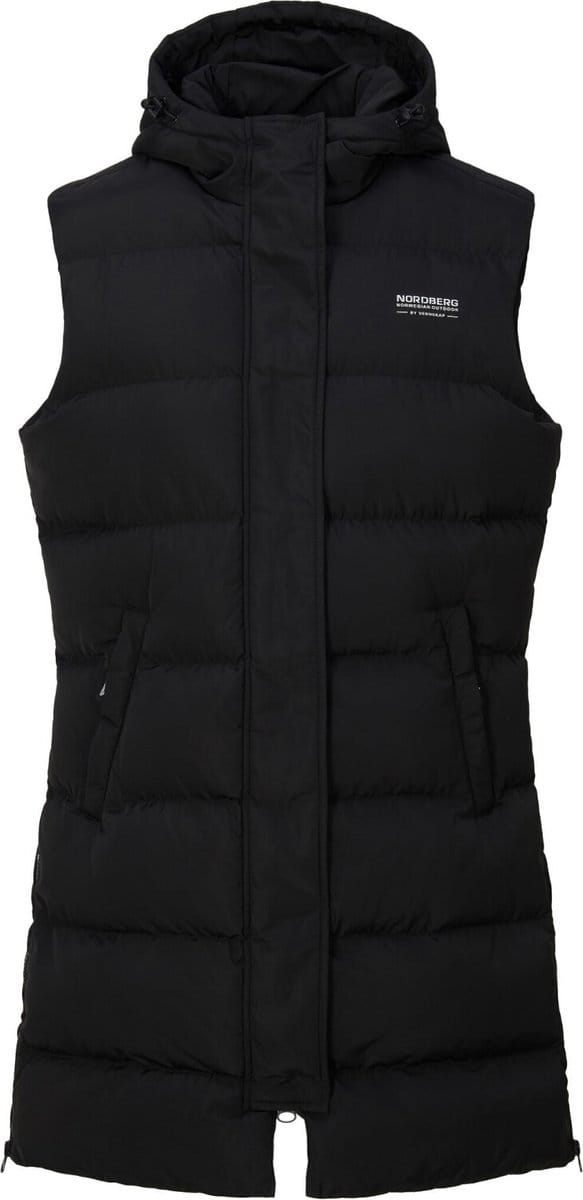 Nordberg Puffy Bodywarmer Helle - Dames - Zwart - Maat M