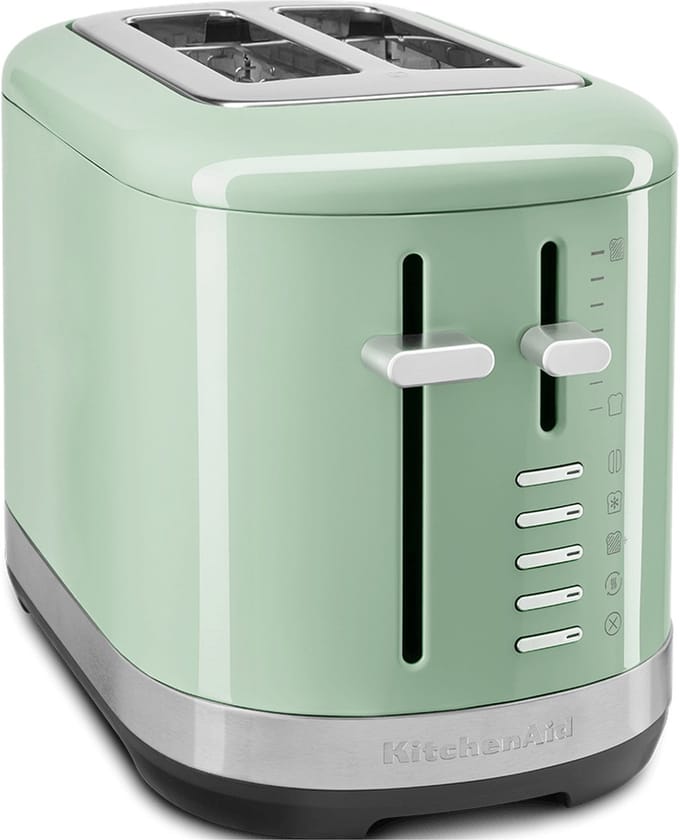 KitchenAid 5KMT2109EPT - Broodrooster - Groen - 2 Sleuven - 1100 W - Inclusief kruimellade