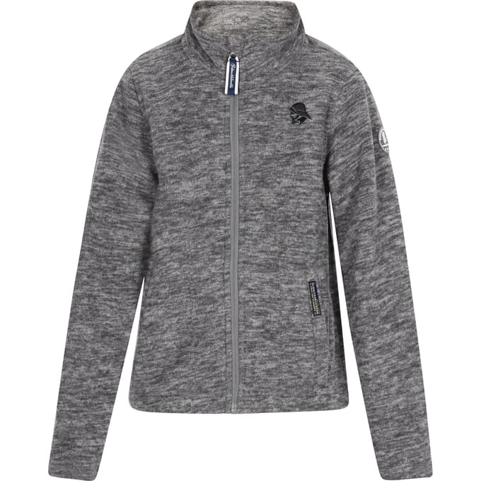 Schmuddelwedda Fleece jas jongens (kinderen) grijs melange