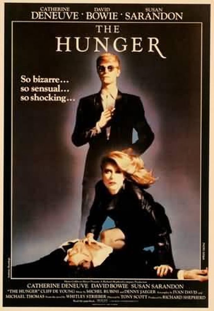 Klassieke filmposter - The Hunger