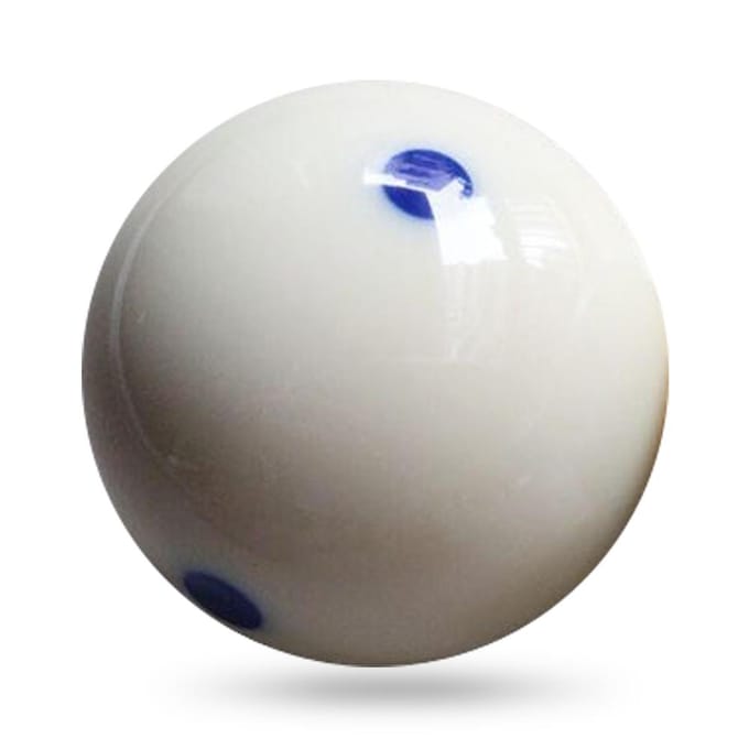Biljart oefen trainings keu bal 57.2mm standaard pool biljart keu bal met 6 blauwe stippen gray