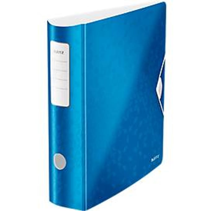 LEITZ® ordner Active WOW, A4, rugbreedte 82 mm, 5 stuks, blauw