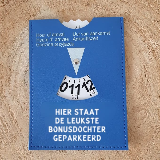 FlexMade.nl - Parkeerschijf - Bonusdochter