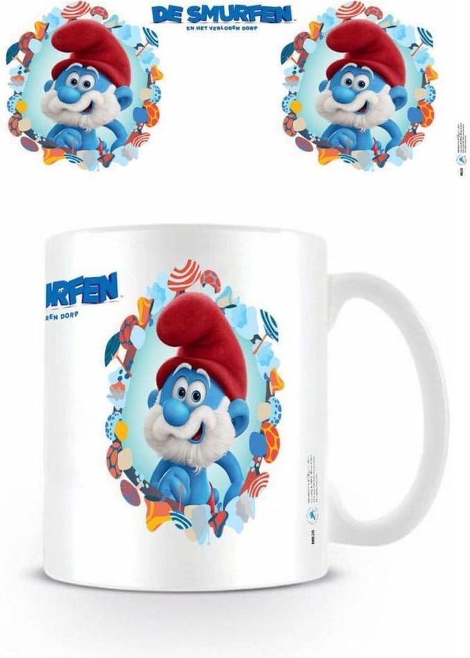 The Smurfs De Smurfen En Het Verloren Dorp Papa Smurf - Mok