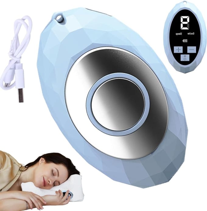 Draagbaar Slaapapparaat - Ontspanningshulpmiddel - Betere Slaap - 9 Instelbare standen - Compact Formaat - Zwart