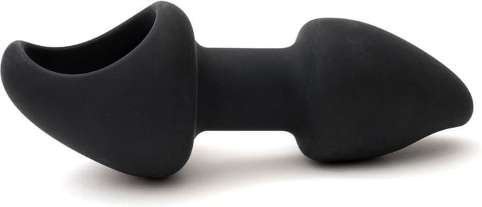 665 Leather - Siliconen Funnel Plug - Holle Buttplug
