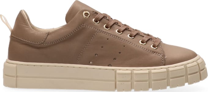 Van Dalen - TESSA LEATHER SNEAKER - Taupe - 42