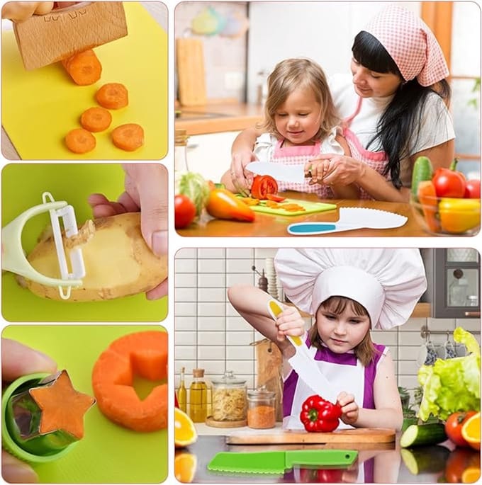 Messenset voor kinderen, Kind veilige messenset 13 delig
