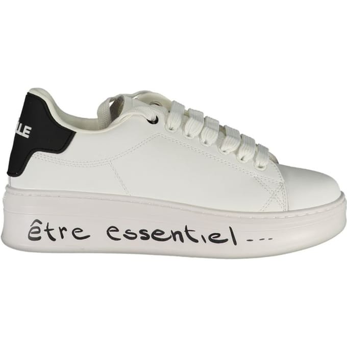 Gaelle Paris Bianco Polyurethaan Dames Sneakers