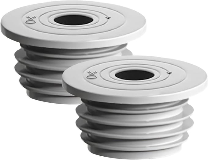 Afvoerstop - Buisplug - Geur blokkeren - Waterdicht ontwerp - 60-65mm binnendiameter - Grijs