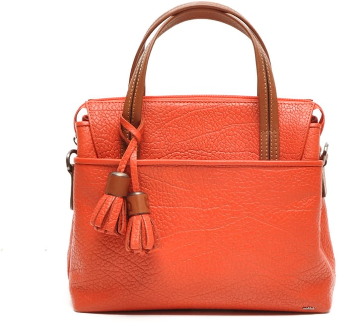Berba | Chamonix | Handtas | Dames | Tas | Oranje | Leer