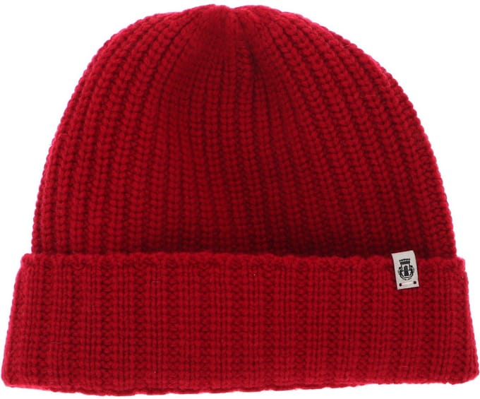 ROECKL Dop Pure Cashmere Beanie Classic Red Rood
