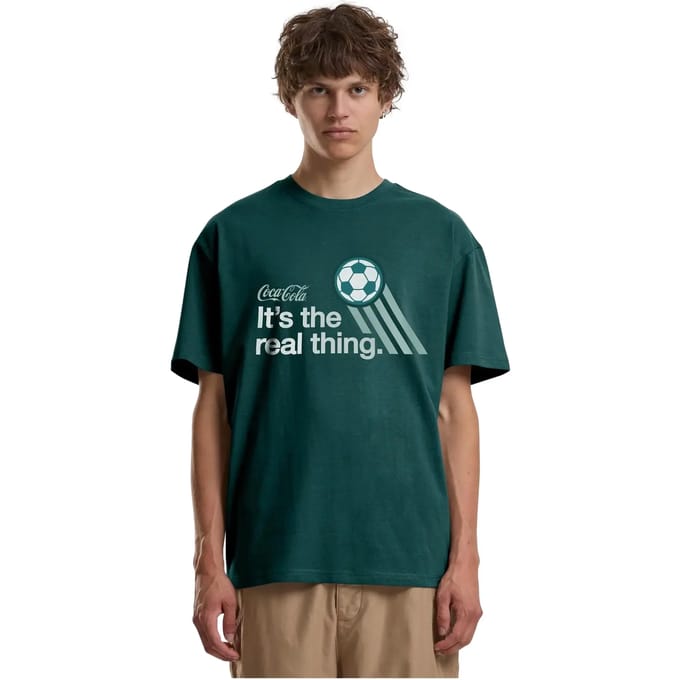 T-shirt Merchcode Coca Cola The Real Thing Football