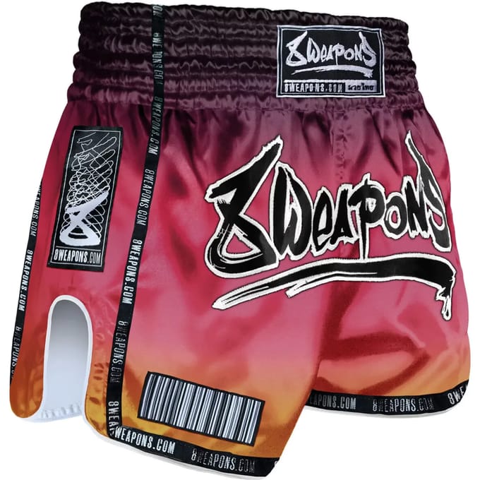 8 WEAPONS Muay Thai Shorts Vivo Sunsphere Rood - XL