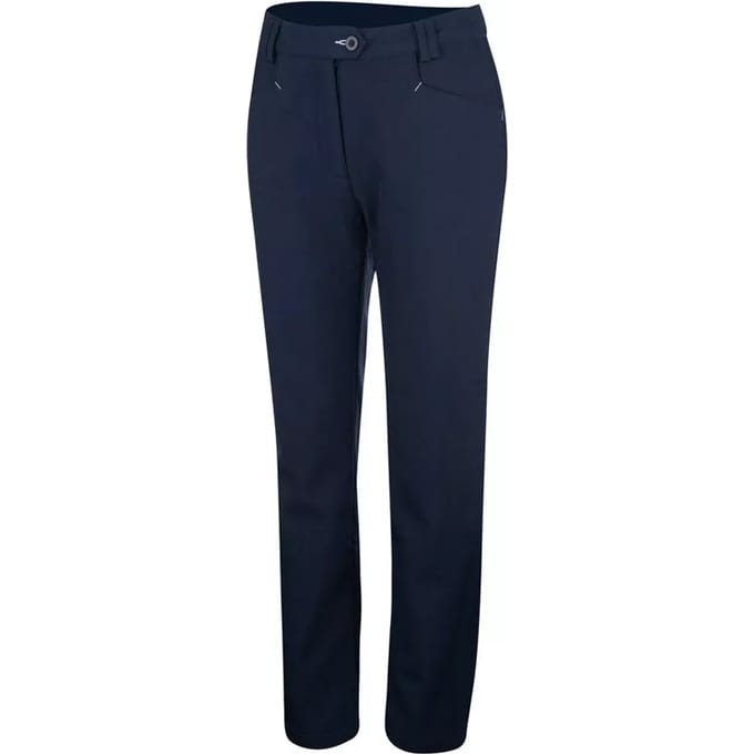 Island Green Dames/Dames Bonded All Weather Golfbroek (Marine)