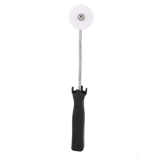 Diameter 50 mm * 2 stuks Aluminiumlegering Glasvezel Bubble Laminering Rolgereedschap white