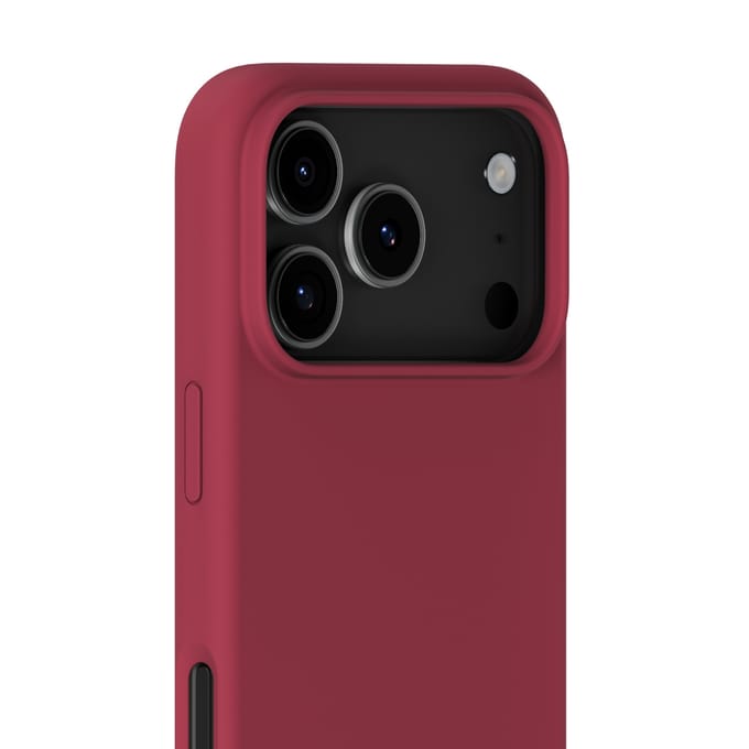 Holdit Silicone Case geschikt voor Apple iPhone 17 Pro - Red Velvet