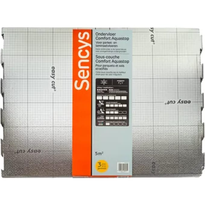 Sencys Laminaat Ondervloer Comfort - 5mm - 5m²