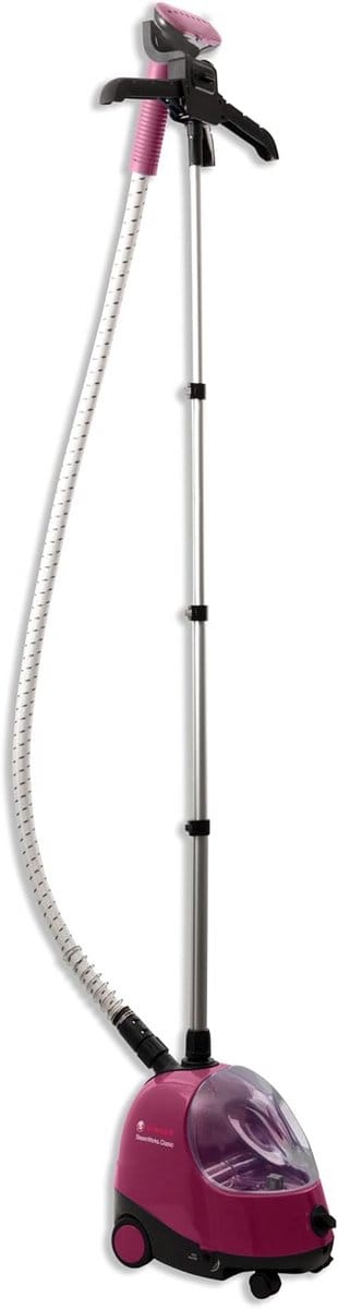 Krachtige verticale stoomreiniger en -strijkijzer - 2L Tank - Snel Warm