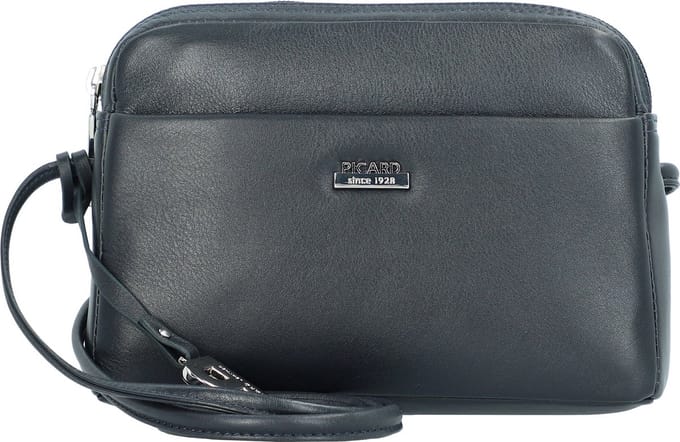 PICARD Leren Schoudertas Handtas Really Hand Bag Ozean Blauw