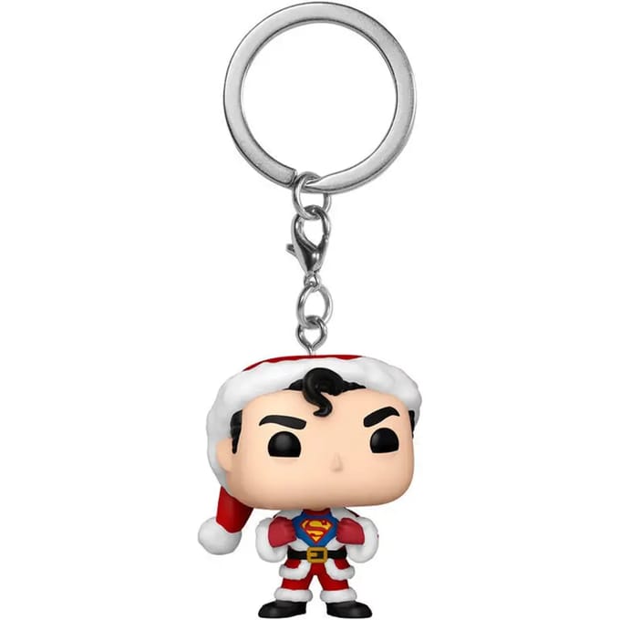 Sleutelhanger Funko Pocket Pop Dc Comics Holiday Superman Exclusive