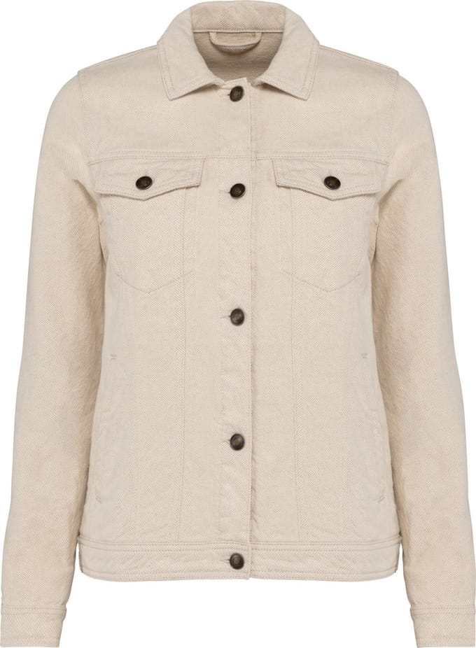 Biologische tussenjas dames 'Native Spirit' Raw Naturel - XL