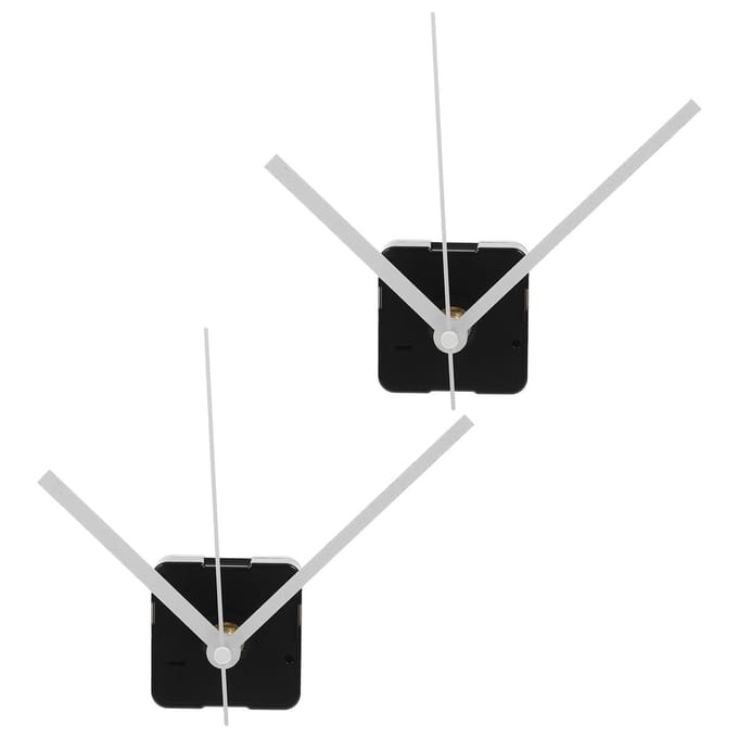 Dailygoods - Set van 2 Stille Kwartsuurwerken voor Doe-het-zelf
