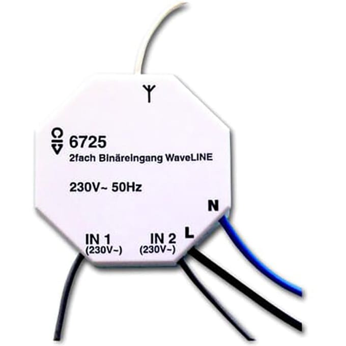 ABB Busch-Jaeger RF Binary Sensor WaveLINE 6725 230V - 2CKA006720A0007