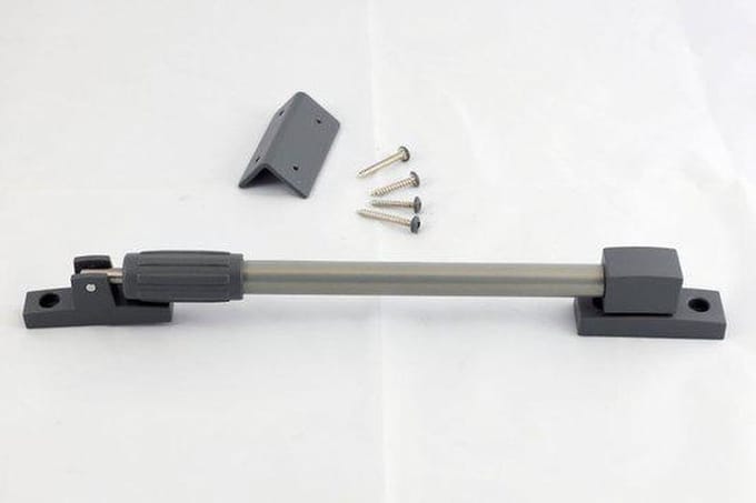 DX - Teleuitzetter binnen- en buitendraaiend 50 cm zilver