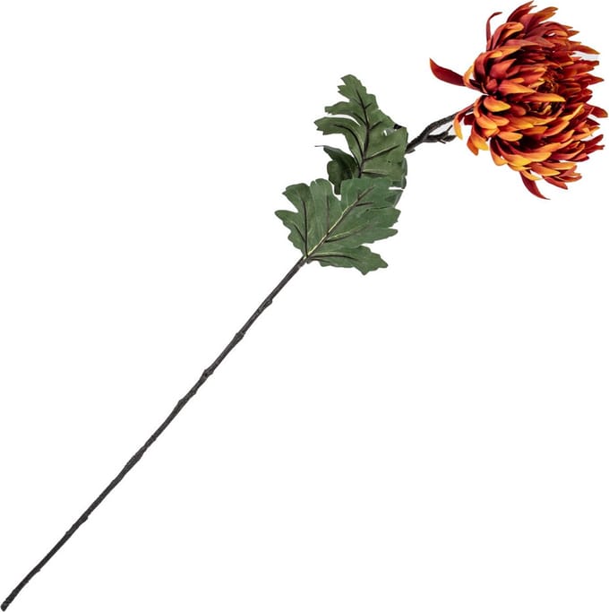 HomeBound by KY | Kunstbloem chrysant roest | 81cm | kunsttak