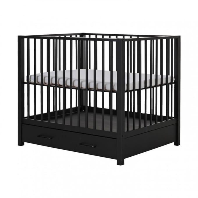 Europe Baby Robin II Box Met Lade Mat Zwart