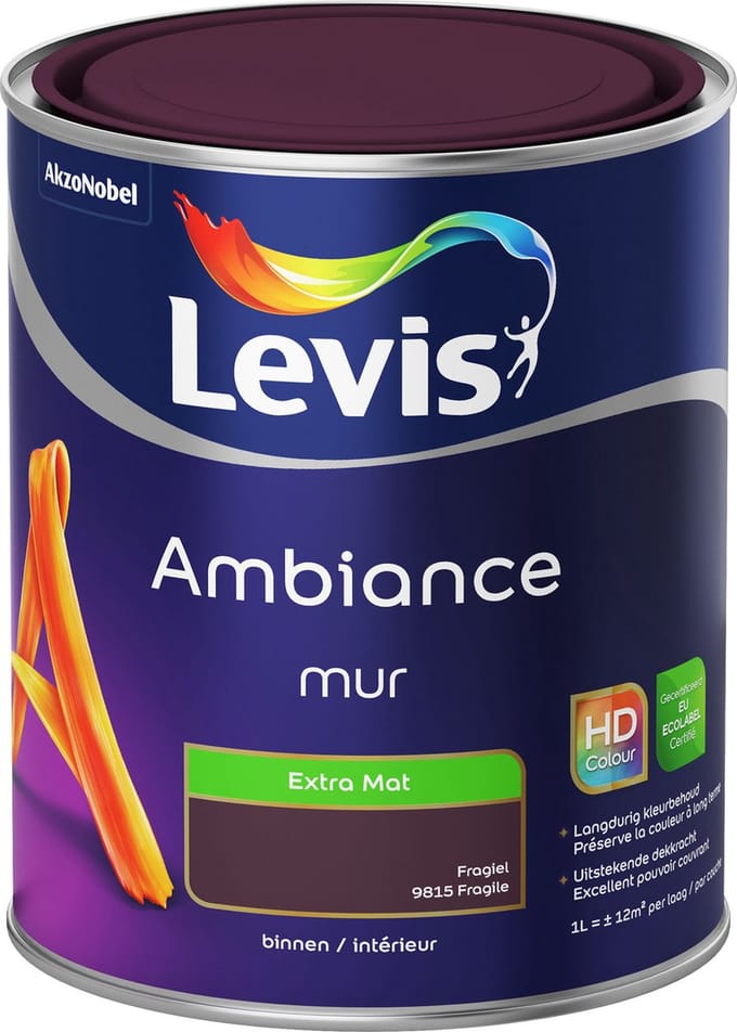 Levis - Ambiance Mur Extra Mat - Fragiel - 1 L