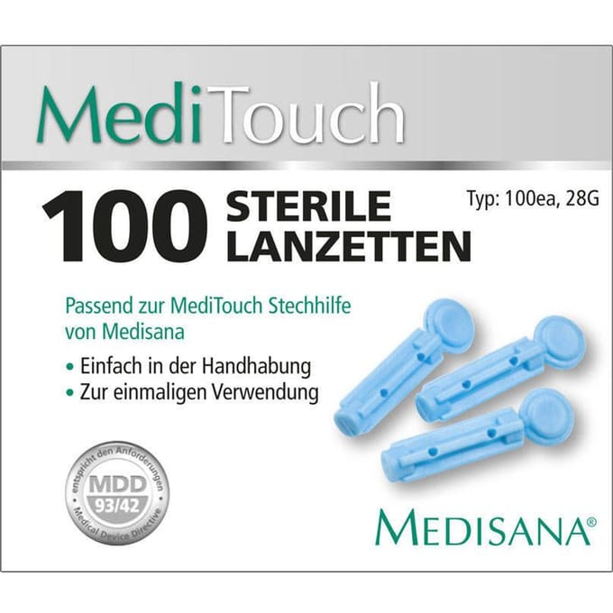Medisana lancetten voor MediTouch en GlucoDock