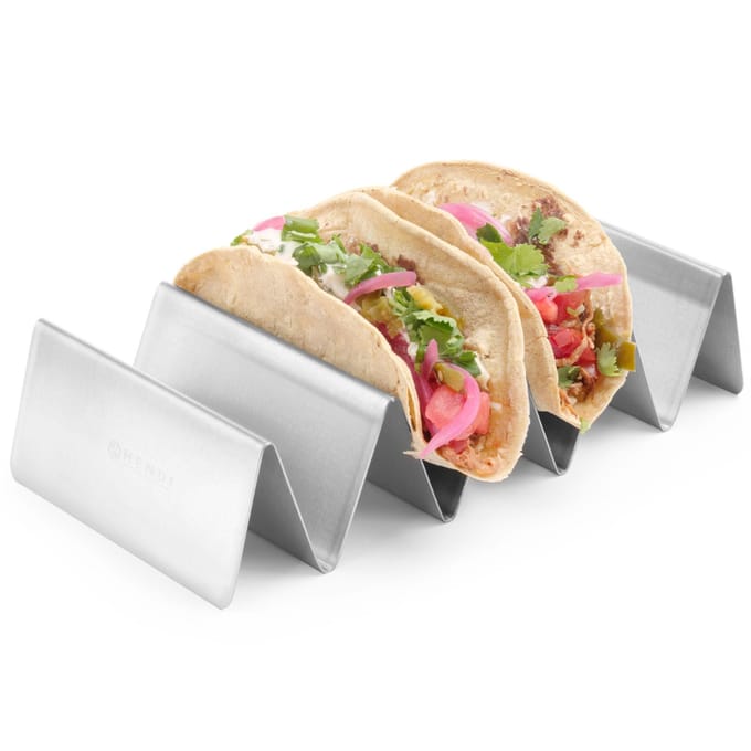 Présentoir pour sandwichs et hot-dogs, 4 compartiments - Hendi 429457