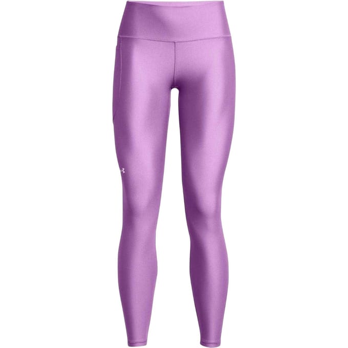 Under Armour Dames Performance HeatGear Tights (Paars)