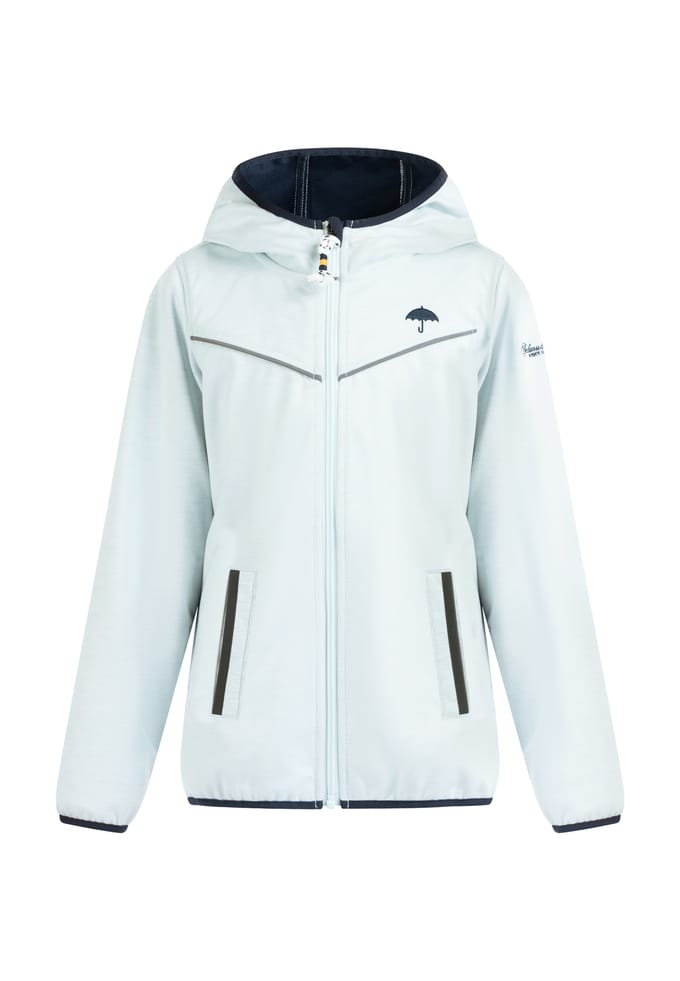Schmuddelwedda functionele jas Meisje Blauw-umint-280