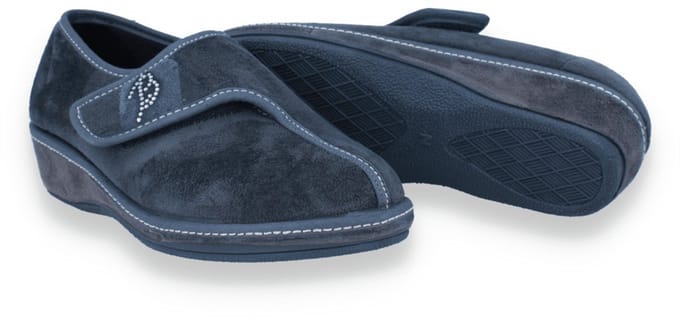 Comfort Plus Dames Pantoffel | Grijs | Maat: 42