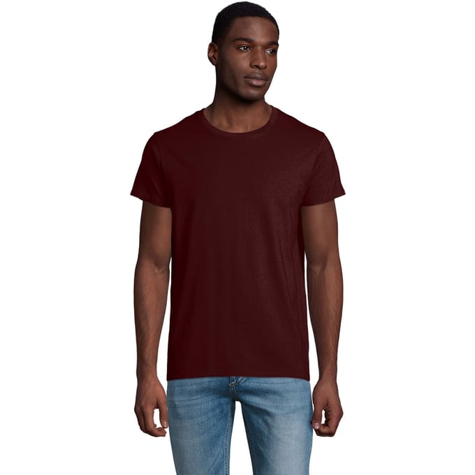 SOLS Heren Kruisvaarder T-Shirt (Bourgondië)