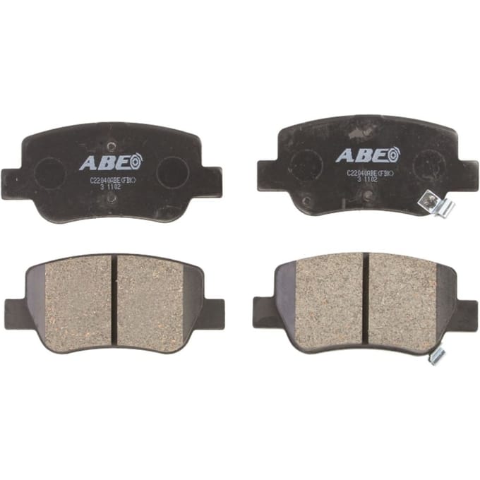 Remblokset ABE C22040, achter