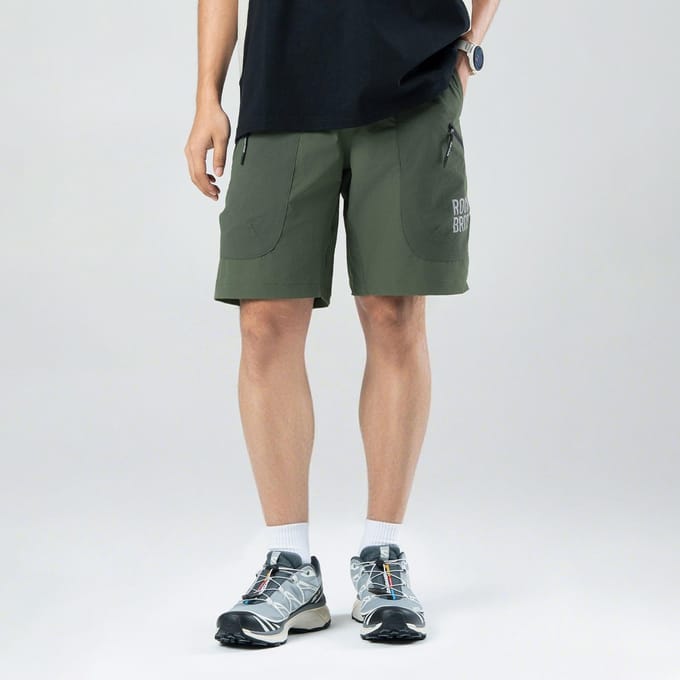 Rockbros YDDK015 Serie - Sportieve Korte Broek - Groen - Maat M - Ademende Stof