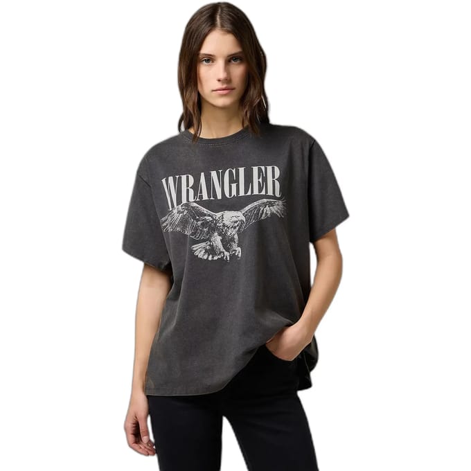 Dames-T-shirt Wrangler Girlfriend