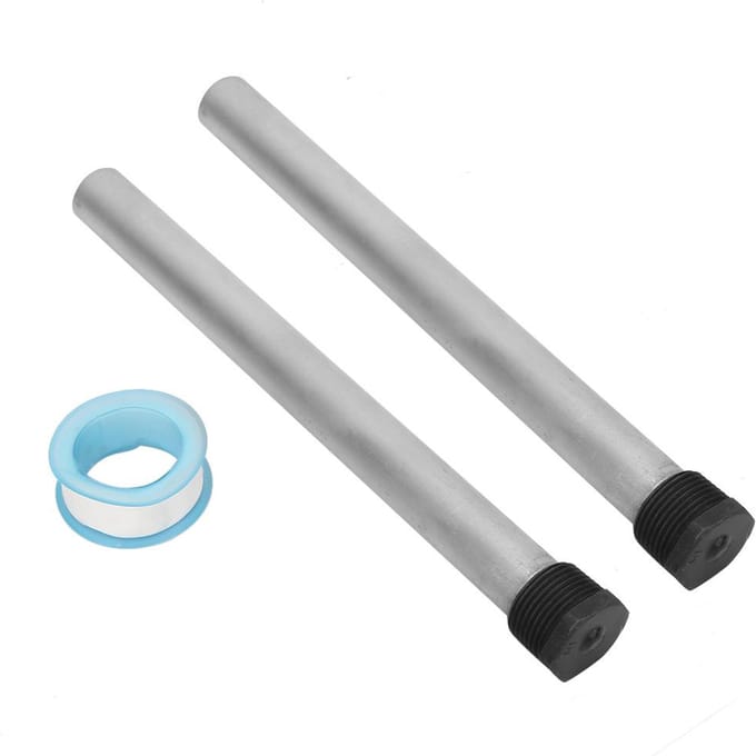2 stuks NPT34 21*235mm Waterverwarmer Magnesiumlegering Anodestaaf Anticorrosie Magnesiumstaaf gray