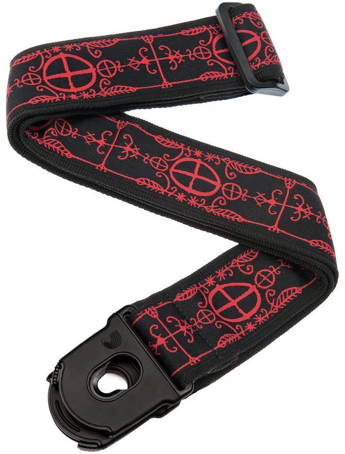 D'Addario 50PLA12 Planet Lock gitaarband Voodoo