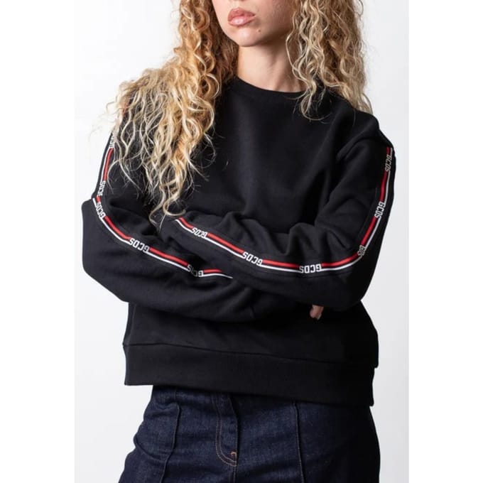 Gcds sweatshirt logo tape crewneck
