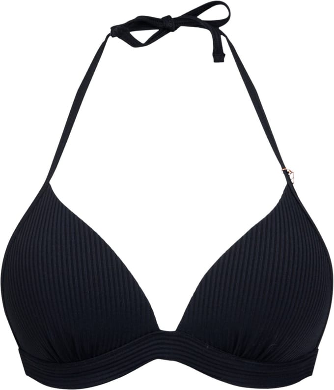 Brunotti - Lisselot-Rib - Bikini Topje Zwart - Triangel Bikini Dames - 44