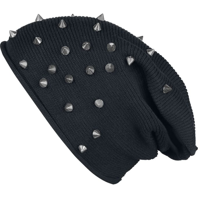 Black Premium by EMP Zwarte muts met klinknagels - Unisex - Standard