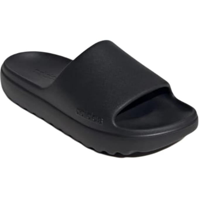 Adidas adilette Slippers en Sandalen Dames - Zwart - Maat 36 2/3 - Mesh/Synthetisch