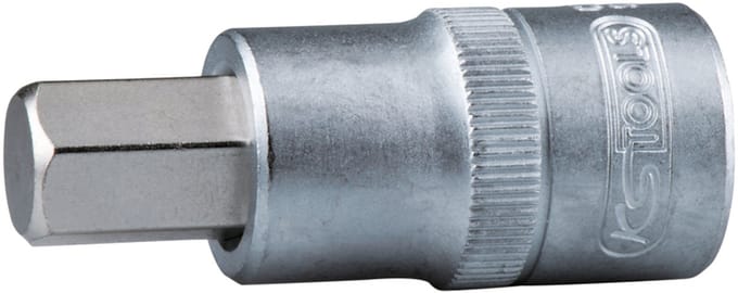 KS TOOLS - Gniazdo Bitu - 1/2" Vierkante Hex - Kort Model
