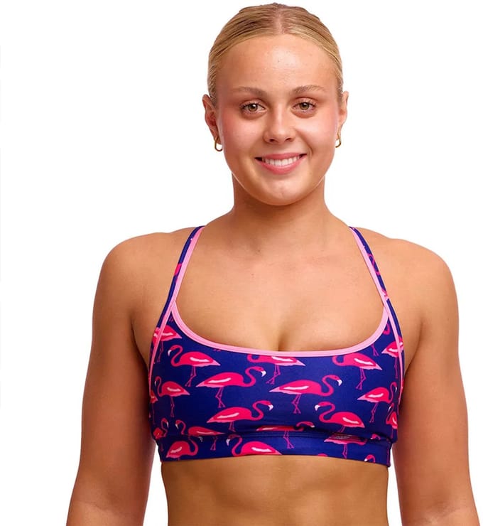 Funkita Fks026 Sportbeha Met Medium Impact Blauw S Vrouw