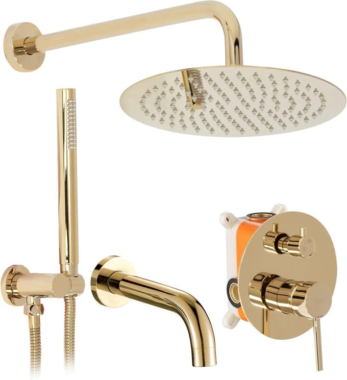Rea Lungo Regendouche Goud 9cm